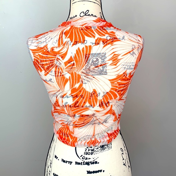 J. Crew Factory Tropical Vibes Scarf Wrap - Picture 6 of 6